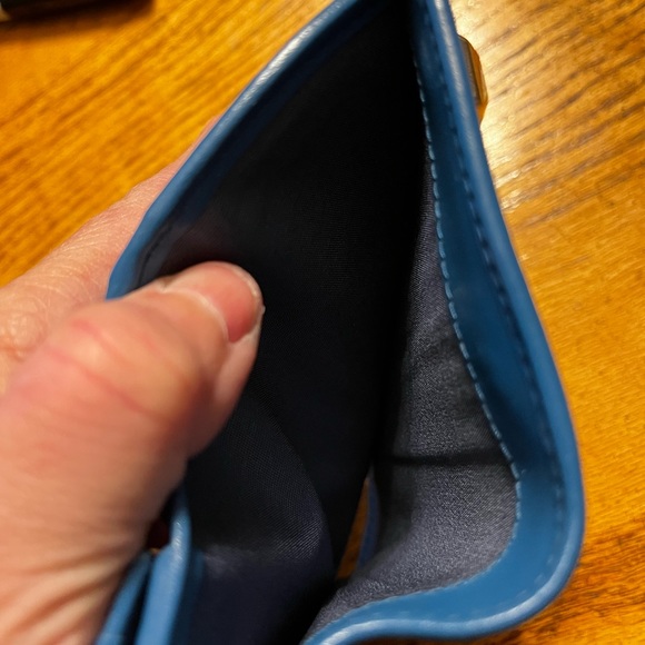 Salvador Ferragamo Small blue excellent wallet - Picture 8 of 13